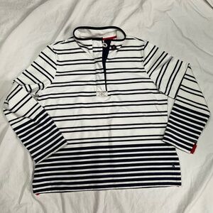 Joules 1/4 Zip Saunton Terry Sweater Top